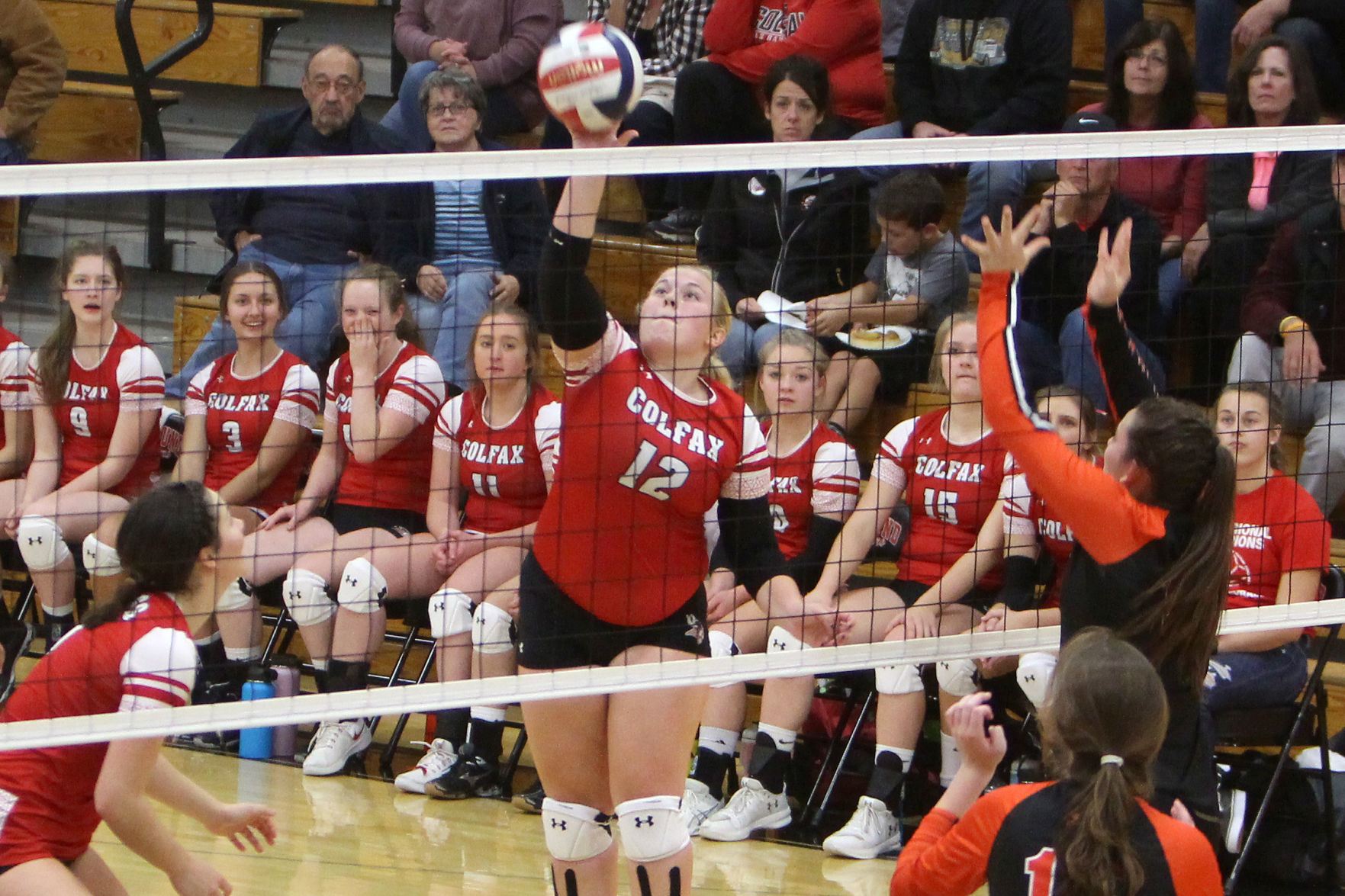 Colfax at Elk Mound volleyball 10-17-19